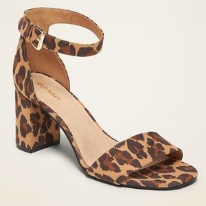 Leopard / Cheetah Block Heels